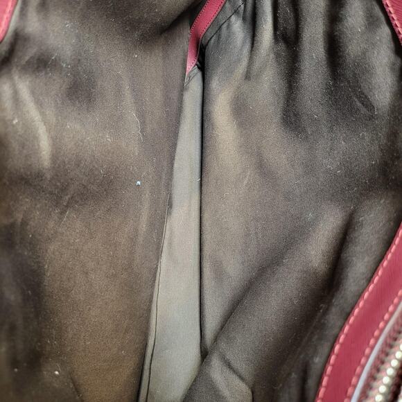 Marc By Marc Jacobs Tote Bag Womens One Size Red Canyon Leather Workwear - Picture 15 of 16